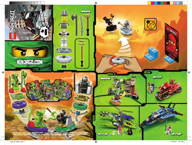 Imagen de la primera página del manual del dispositivo Kendo Zane