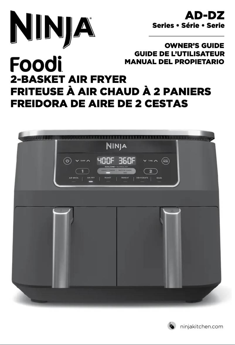 Imagen de la primera página del manual del dispositivo Foodi DZ201