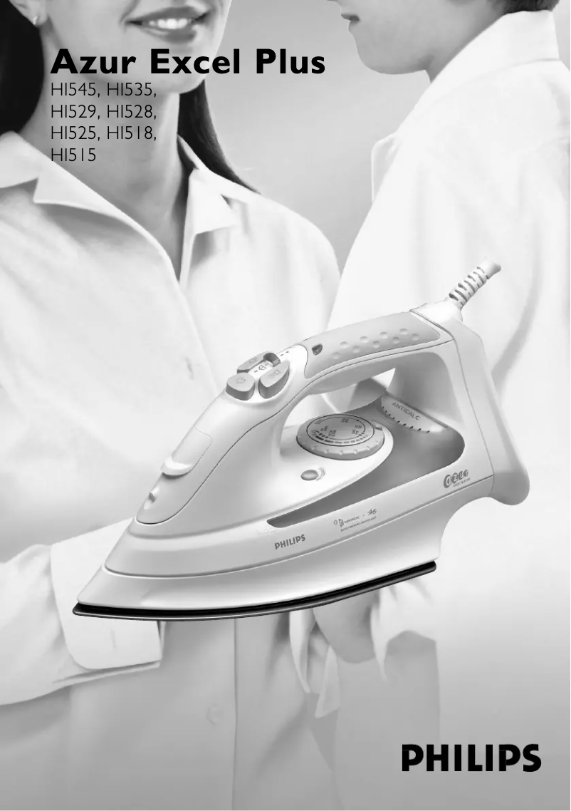 Página 1 del manual Manual de usuario Philips Azur Exel Plus HI518