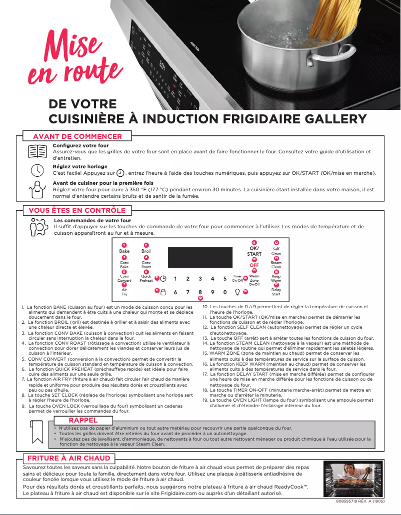 Imagen de la primera página del manual del dispositivo FGIH3047VF