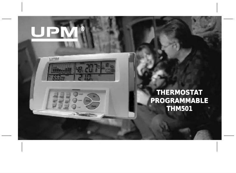 Página 1 del manual Manual de usuario UPM THM501