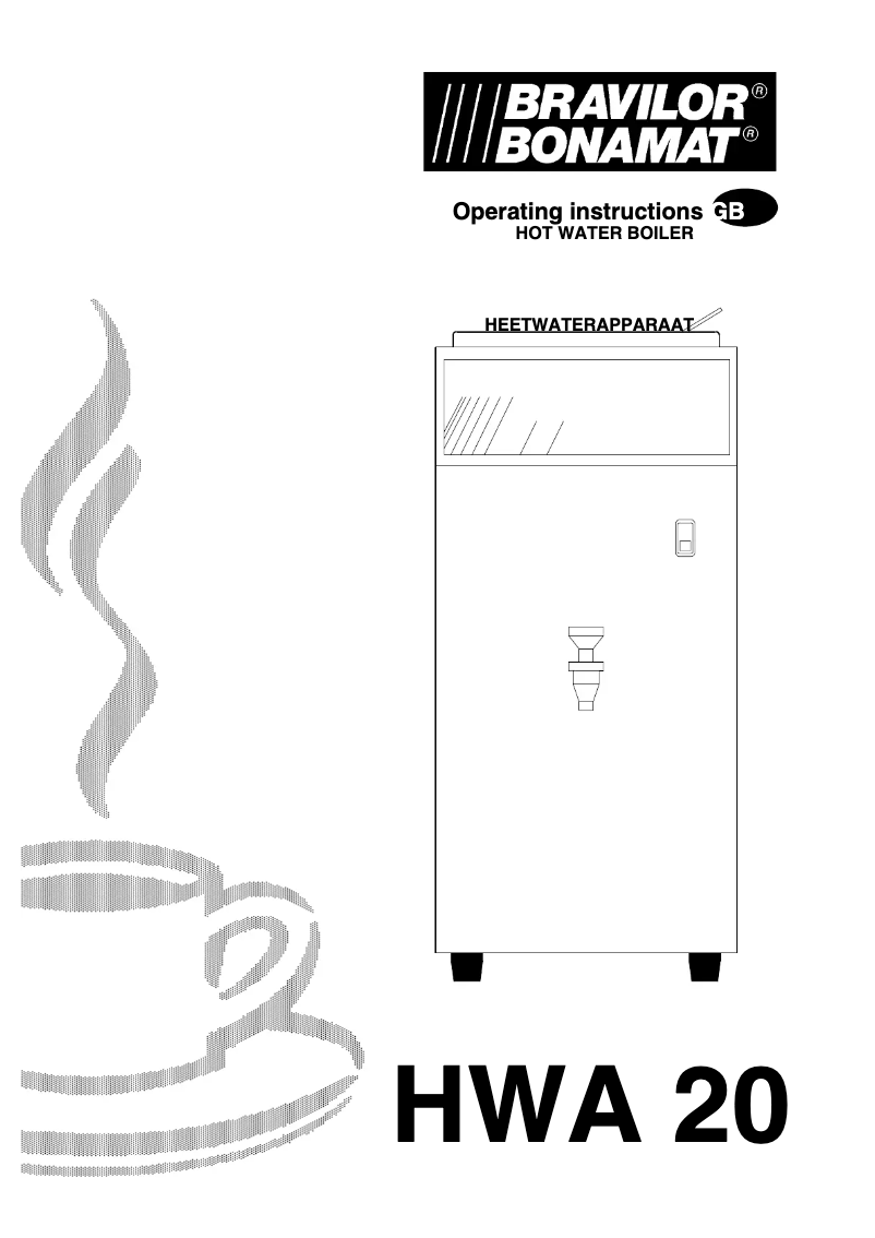 Imagen de la primera página del manual del dispositivo HWA20
