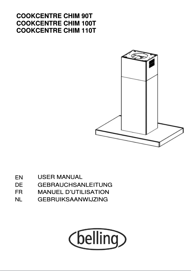 Imagen de la primera página del manual del dispositivo Cookcentre 90T