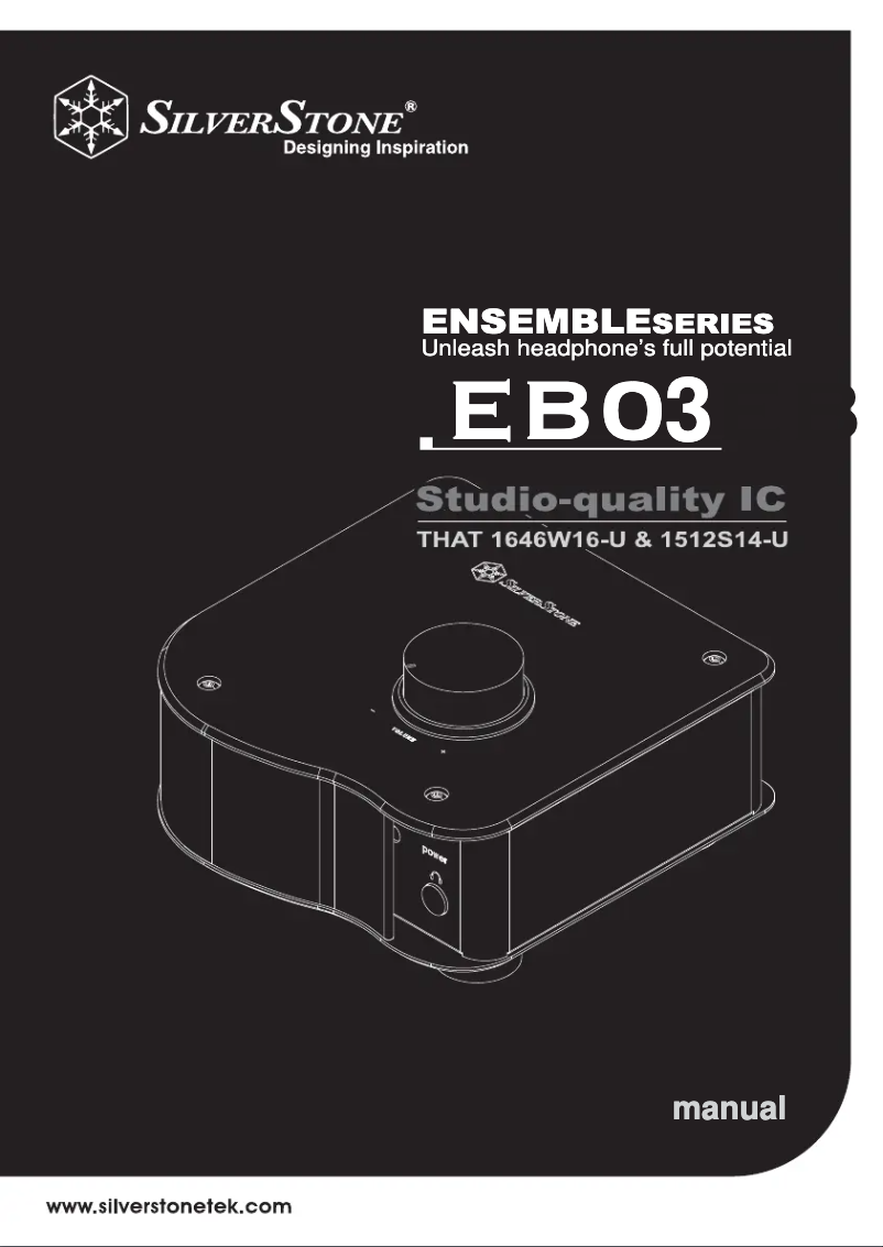 Imagen de la primera página del manual del dispositivo EB03