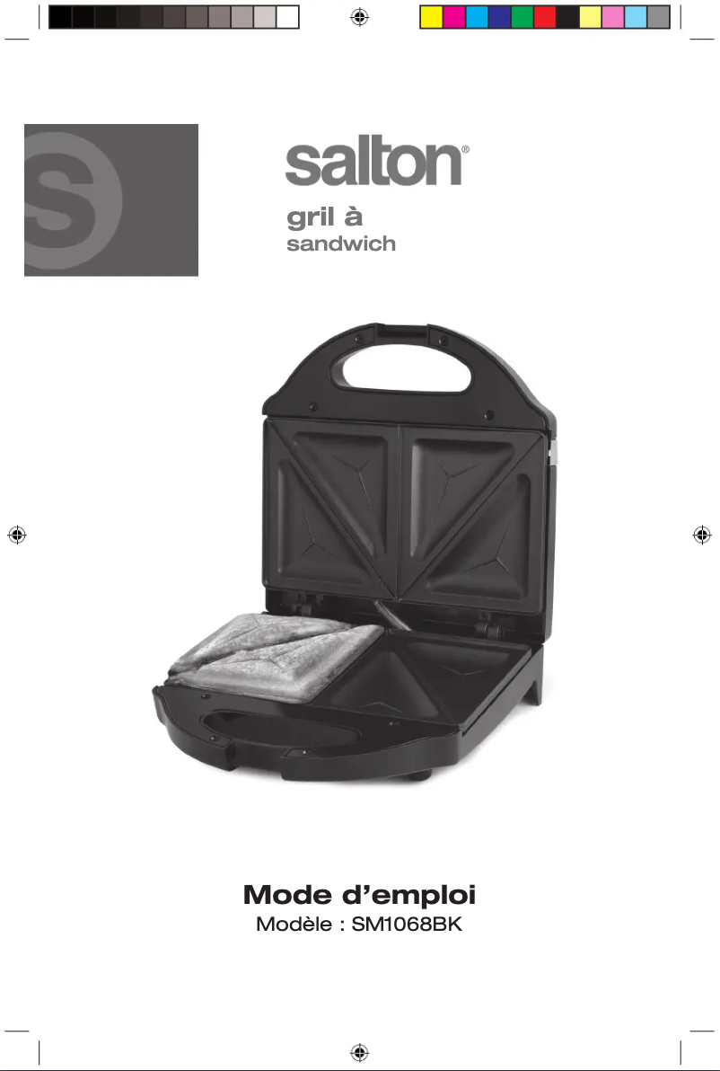 Página 1 del manual Manual de usuario Salton SM1068