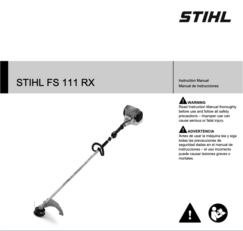 Página 1 del manual Manual de usuario Stihl FS 111 RX