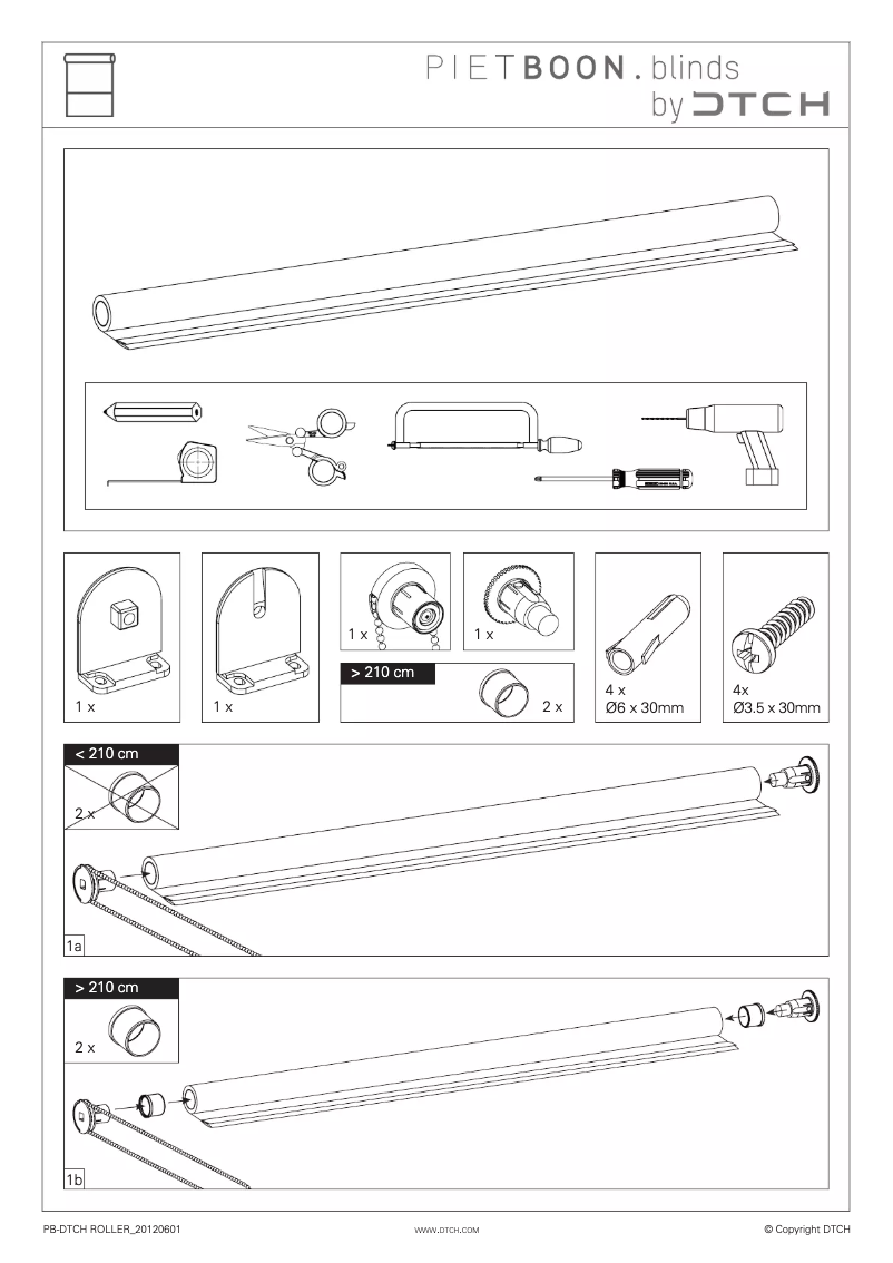Página 1 del manual Manual de usuario Piet Boon Soft Touch