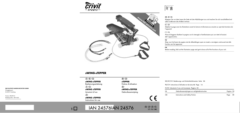 Página nº 1 - Manual de usuario Crivit IAN 24576