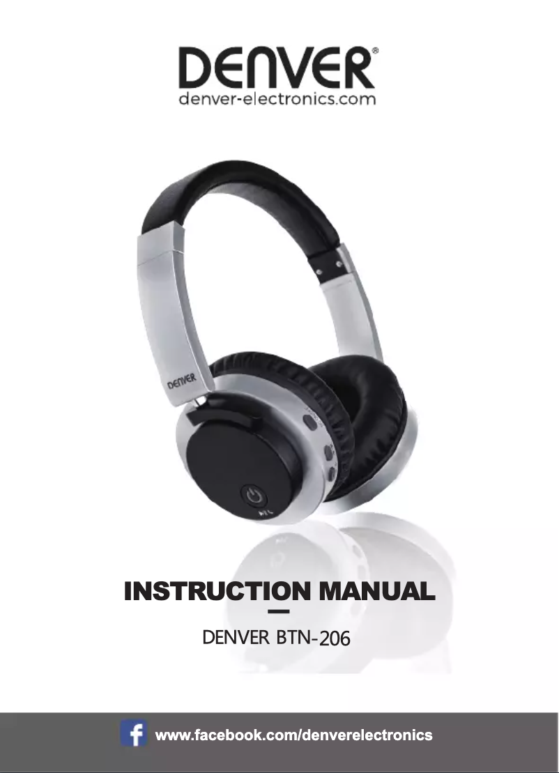 Imagen de la primera página del manual del dispositivo BTN-206