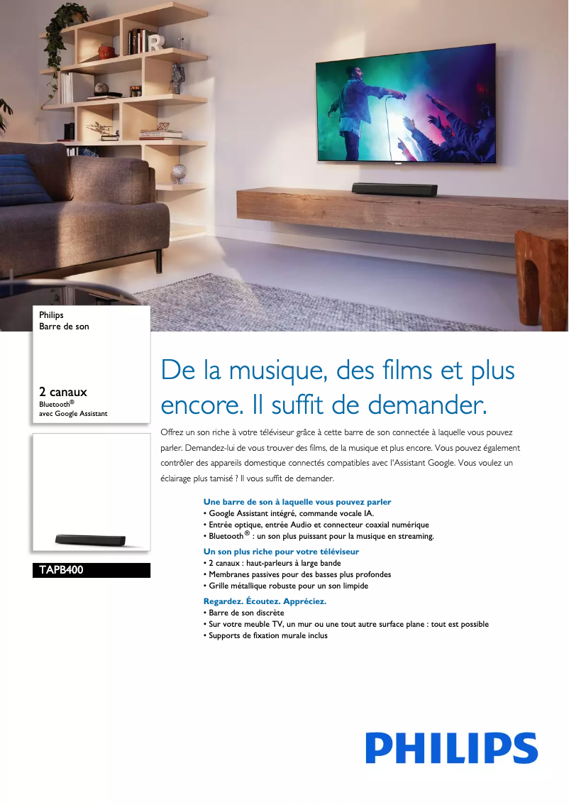 Imagen de la primera página del manual del dispositivo TAPB400