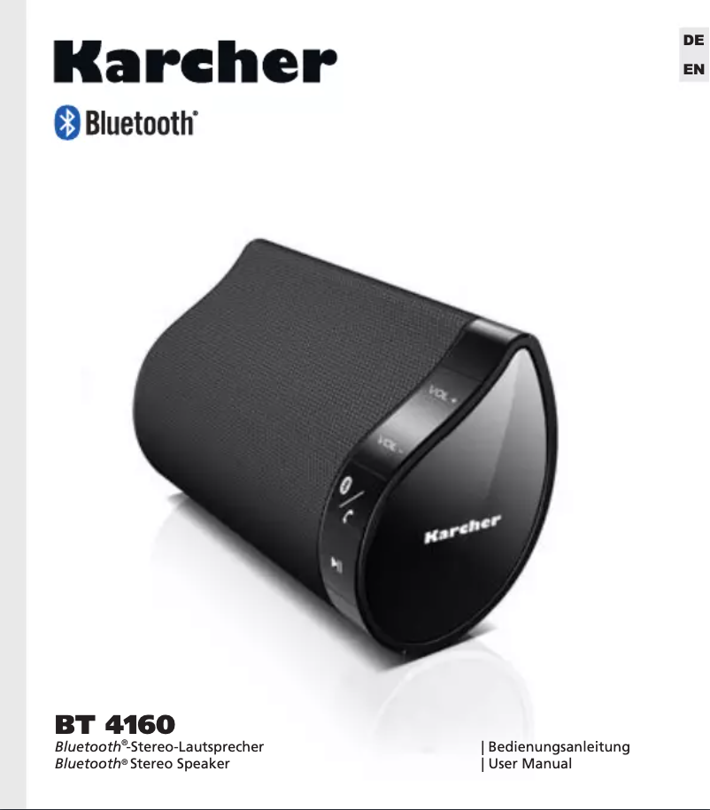 Imagen de la primera página del manual del dispositivo BT4160
