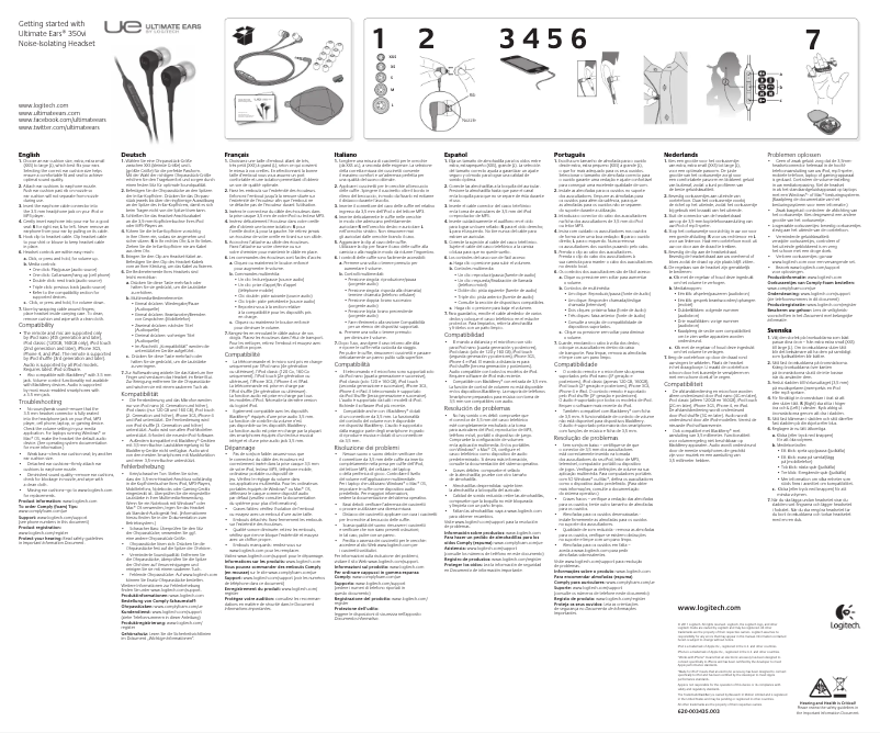 Imagen de la primera página del manual del dispositivo 350vi