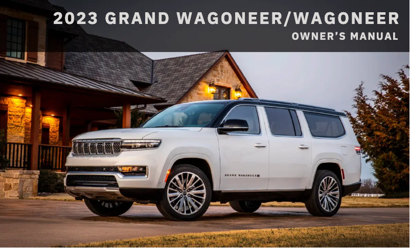 Imagen de la primera página del manual del dispositivo Wagoneer (2023)