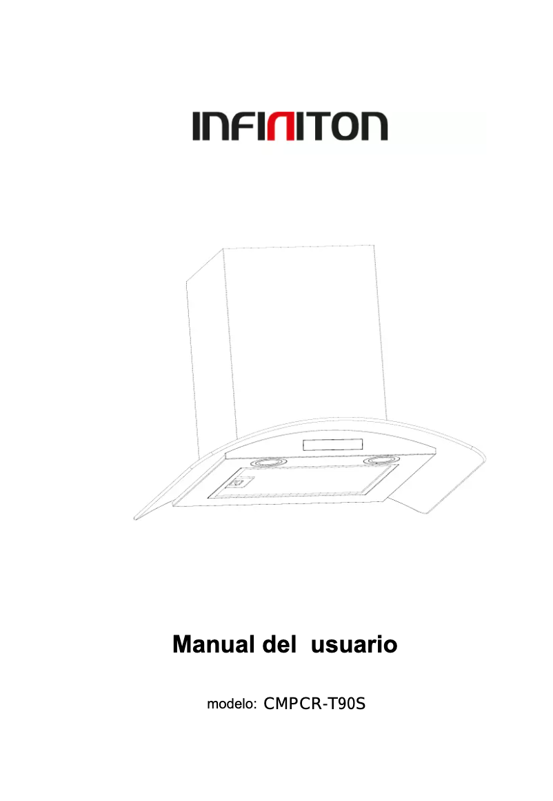 Página 1 del manual Manual de usuario Infiniton CMPCR-T90S