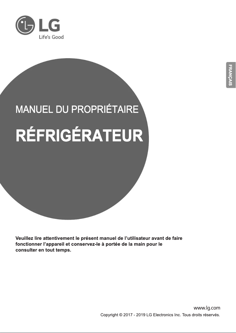 Imagen de la primera página del manual del dispositivo LMNS14420V