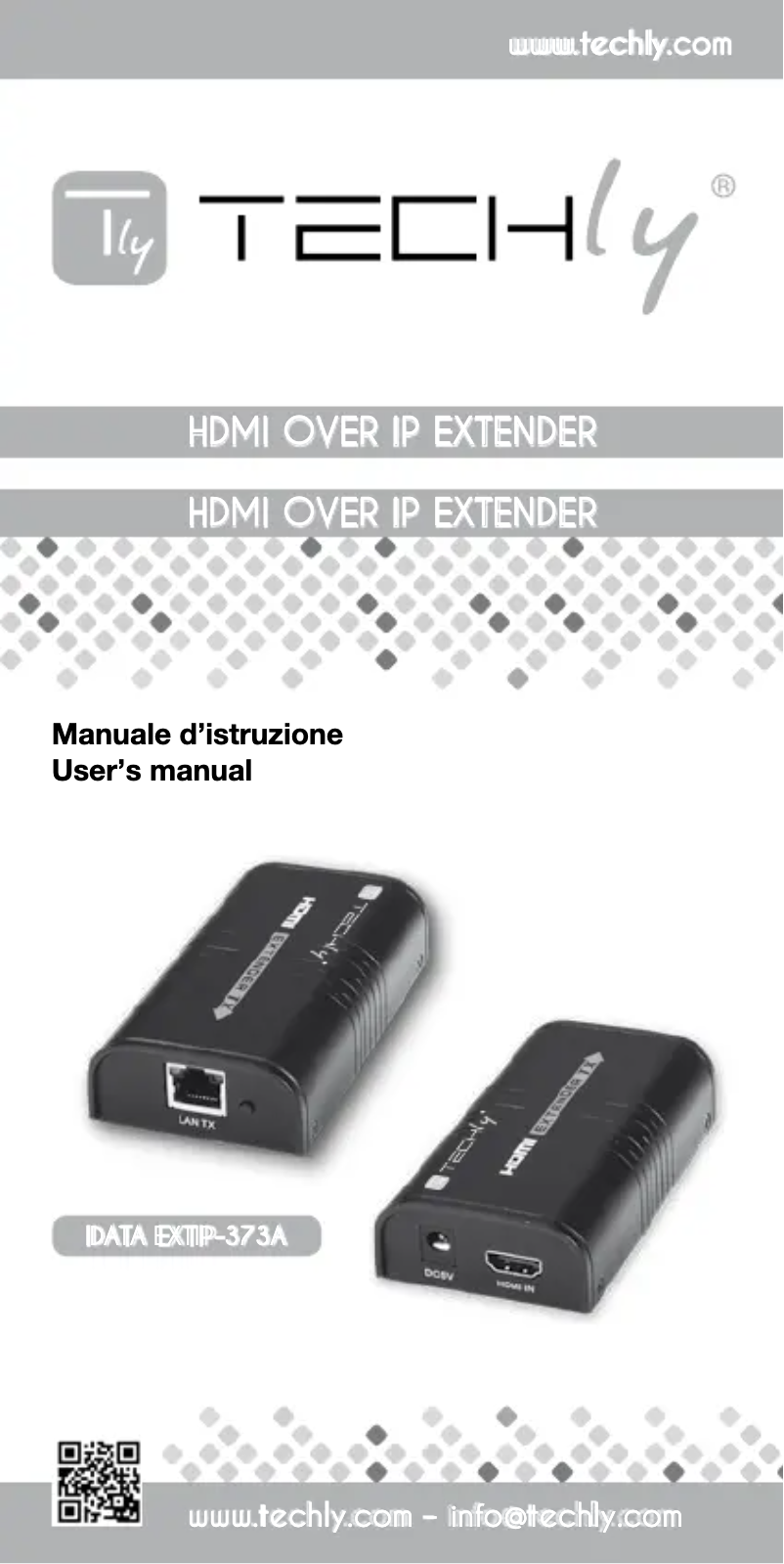 Página 1 del manual Manual de usuario Techly IDATA EXTIP-373RA