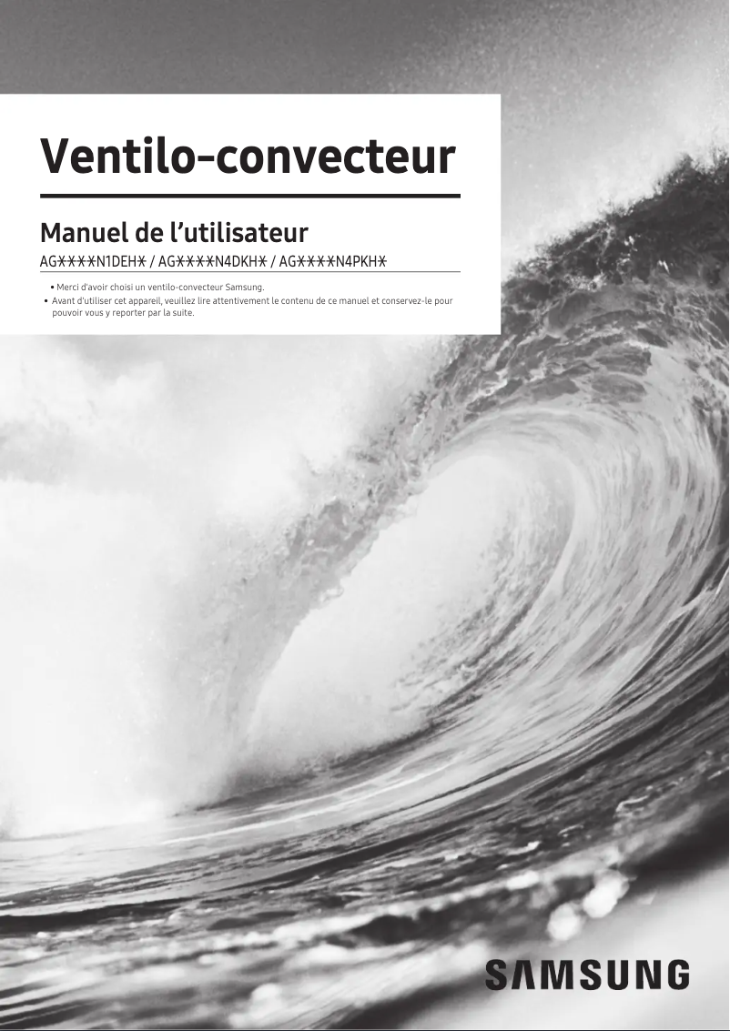 Página 1 del manual Manual de usuario Samsung AG026MN1DEH