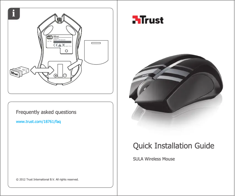 Página nº 1 - Manual de usuario Trust 18761