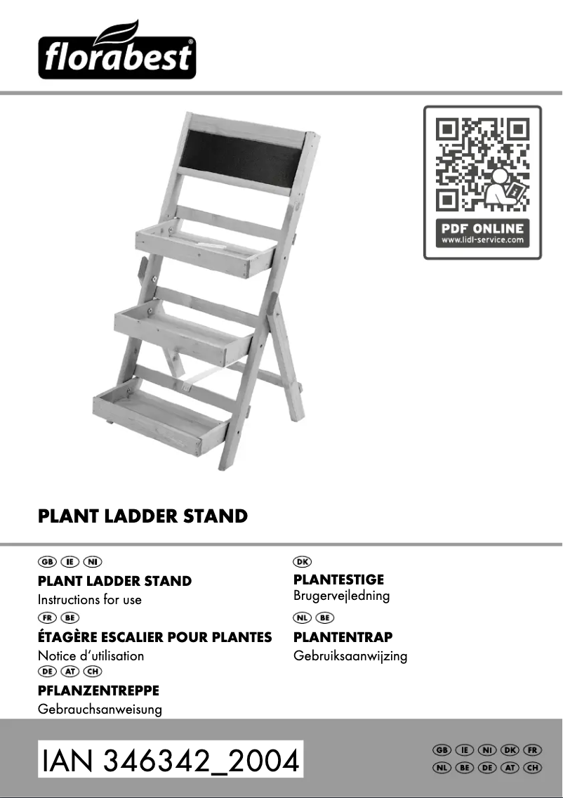 Página 1 del manual Manual de usuario Florabest IAN 346342