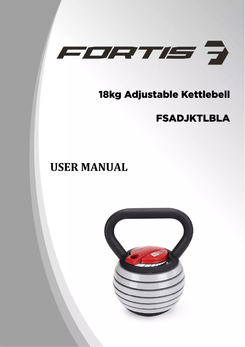 Imagen de la primera página del manual del dispositivo FSADJKTLBLA