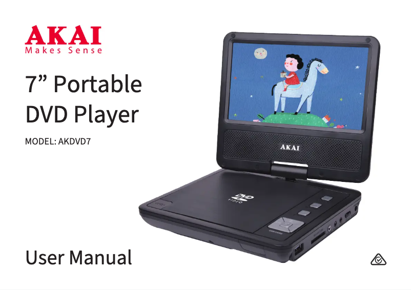 Imagen de la primera página del manual del dispositivo AKDVD7