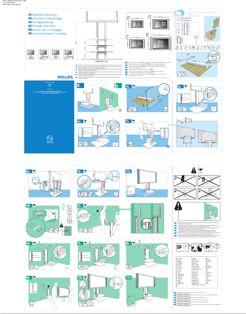Página 1 del manual Manual de usuario Philips SF007521