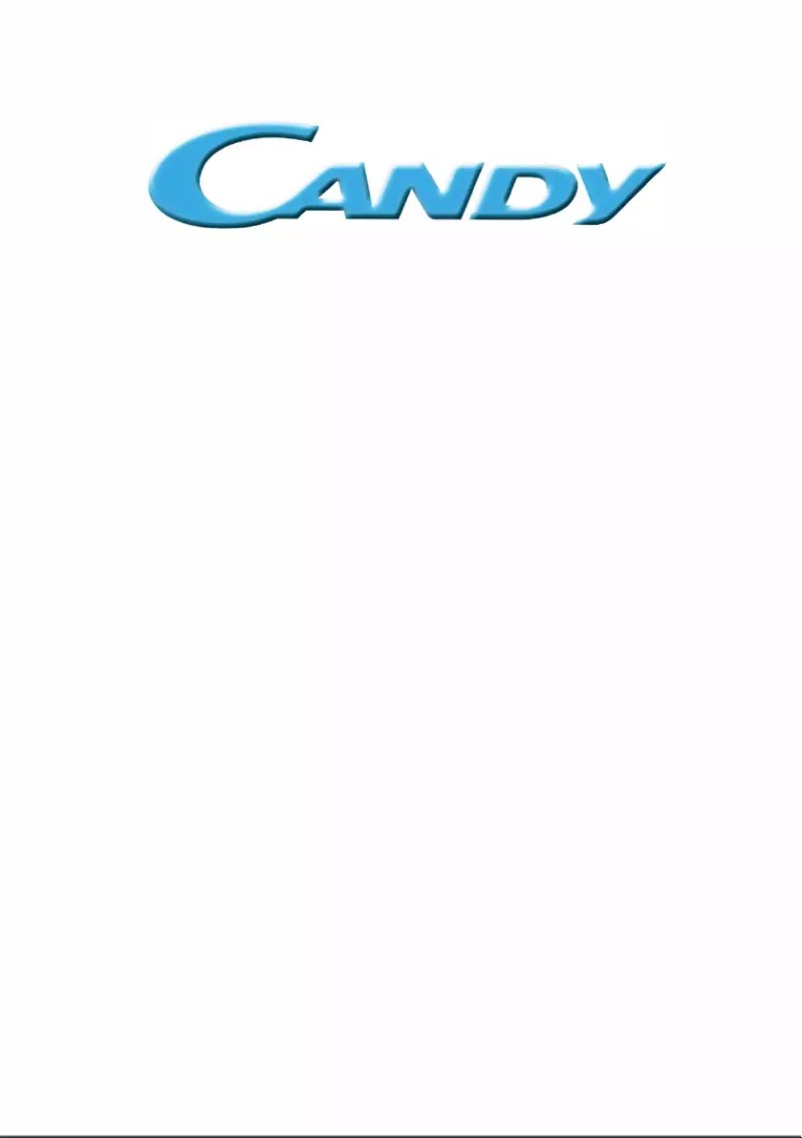 Página 1 del manual Manual de usuario Candy CBT5518DWK