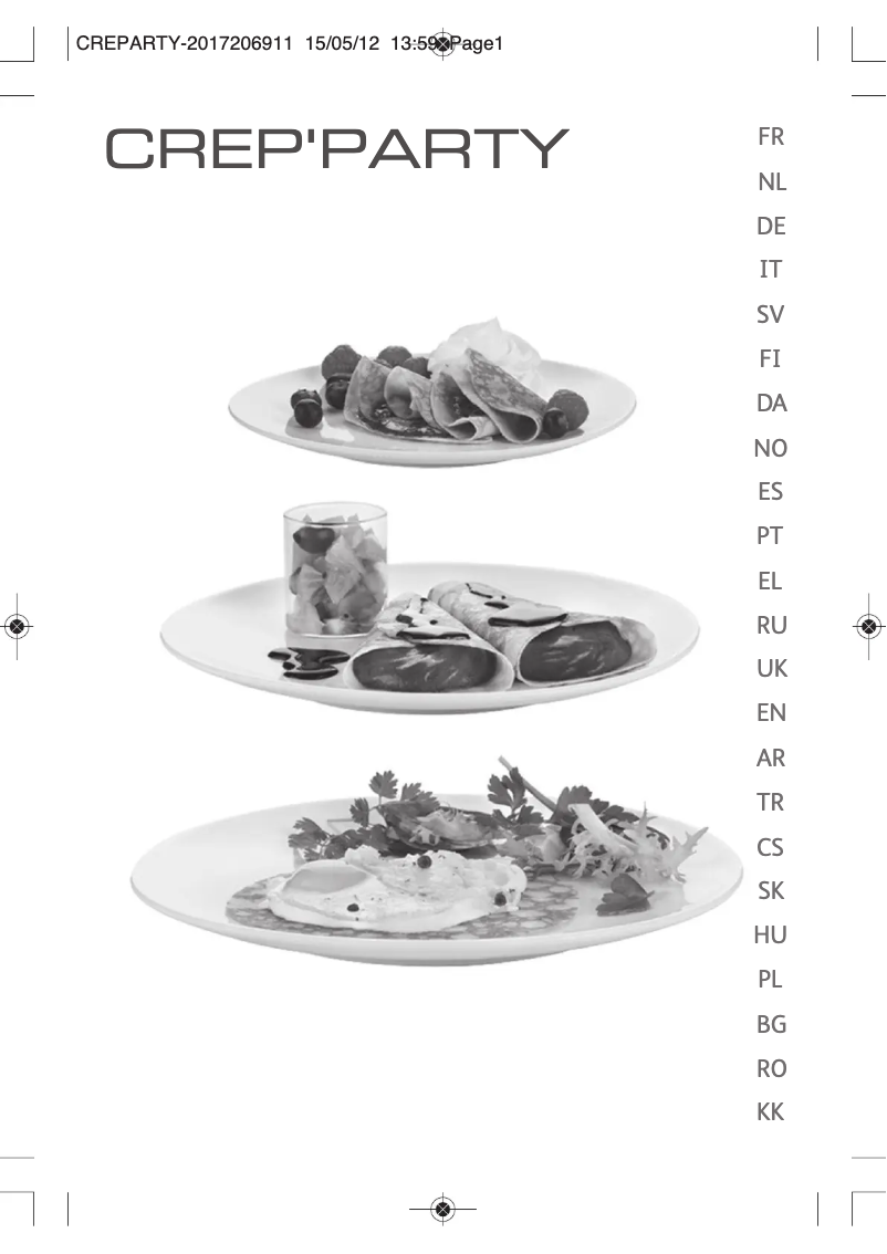 Imagen de la primera página del manual del dispositivo PY604413