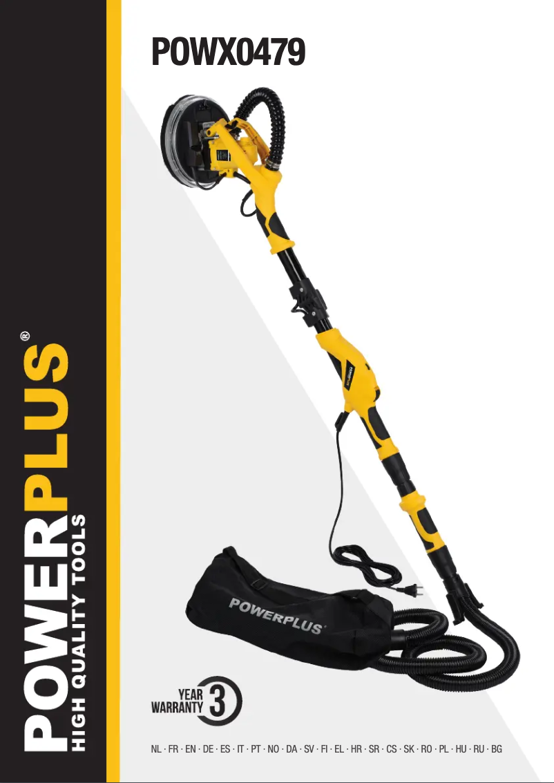 Imagen de la primera página del manual del dispositivo POWX0479