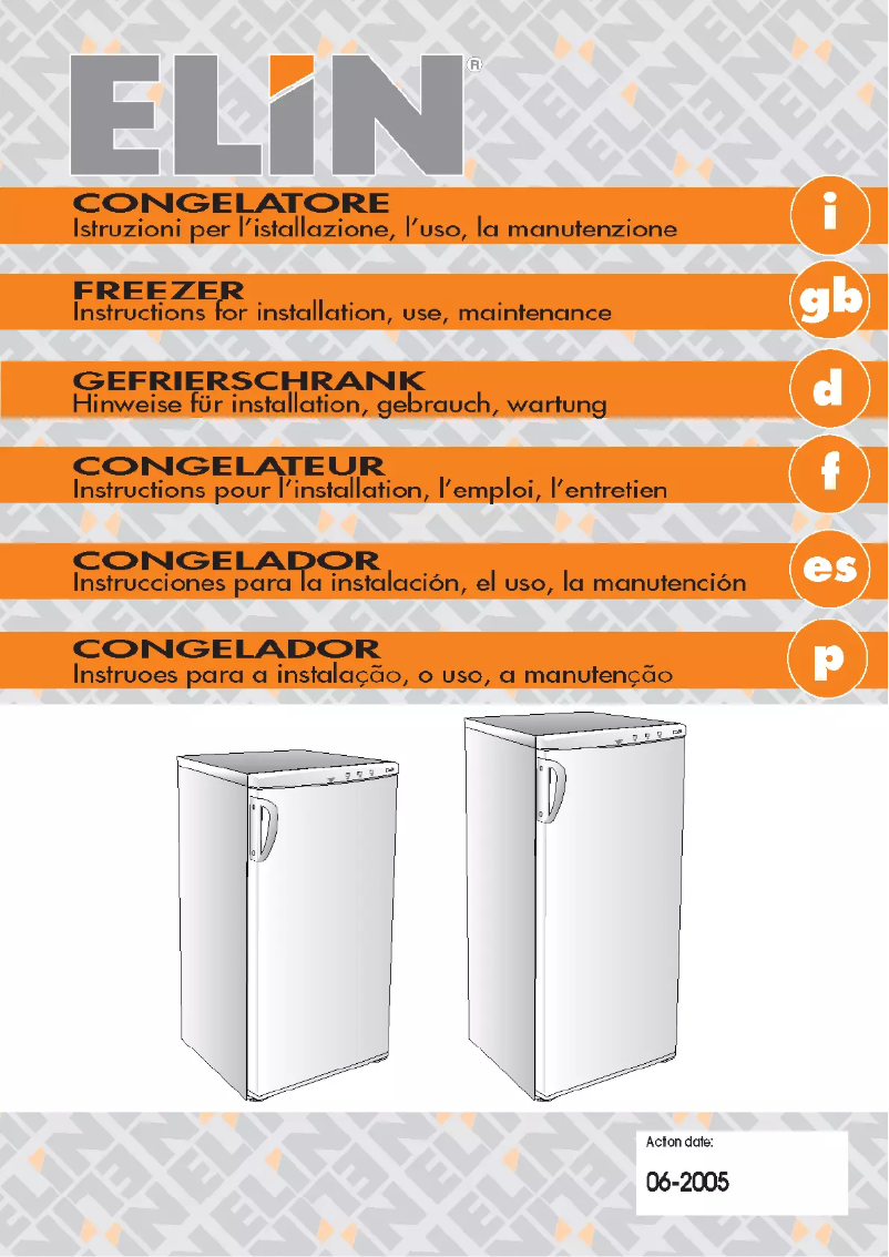 Página 1 del manual Manual de usuario ELIN GS206A