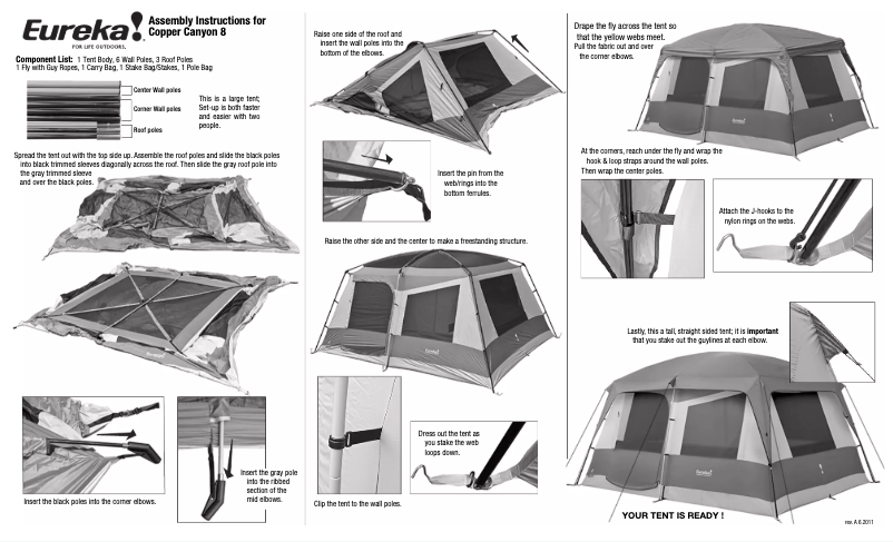 Imagen de la primera página del manual del dispositivo Copper Canyon 8