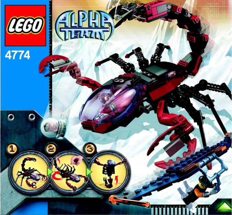 Imagen de la primera página del manual del dispositivo Scorpion Orb Launcher