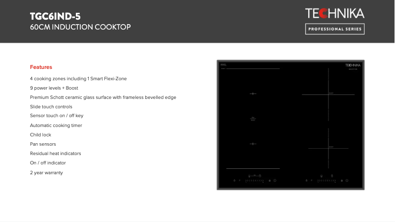 Imagen de la primera página del manual del dispositivo TGC6IND-5