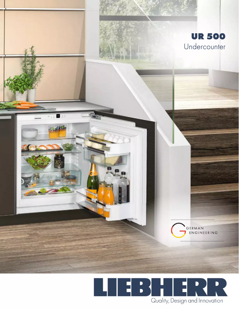 Imagen de la primera página del manual del dispositivo UR 500