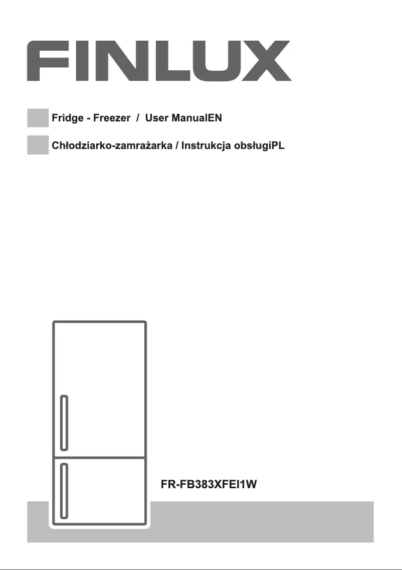 Imagen de la primera página del manual del dispositivo FR-FB383XFEI1W