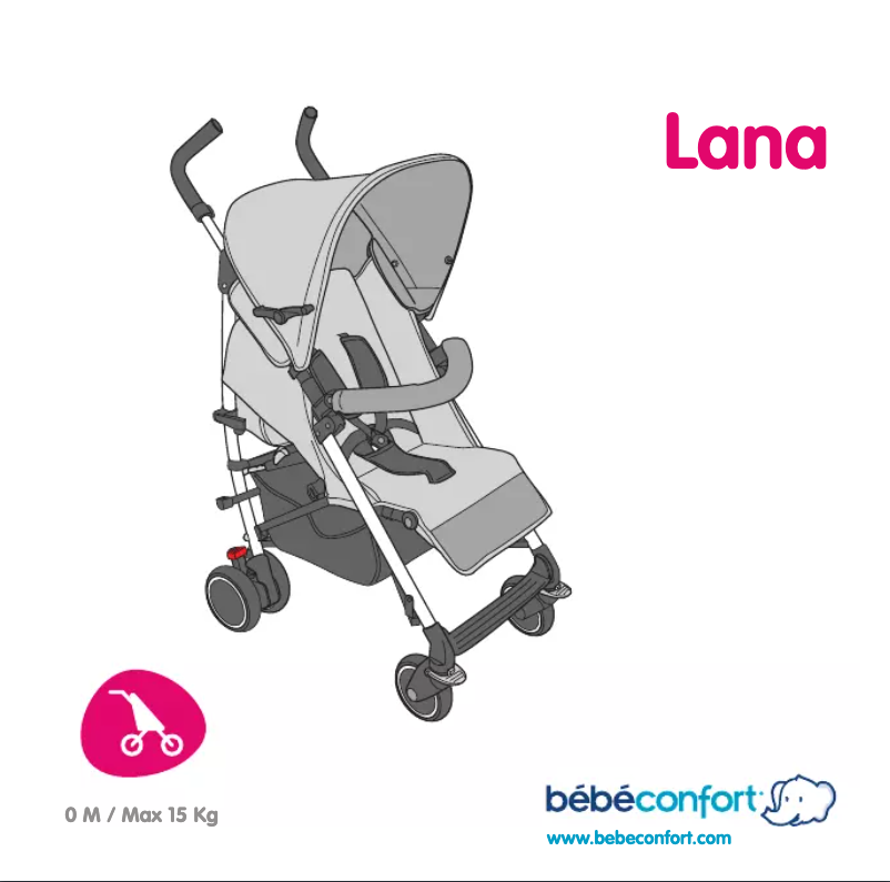 Página 1 del manual Manual de usuario Bebe Confort Lana