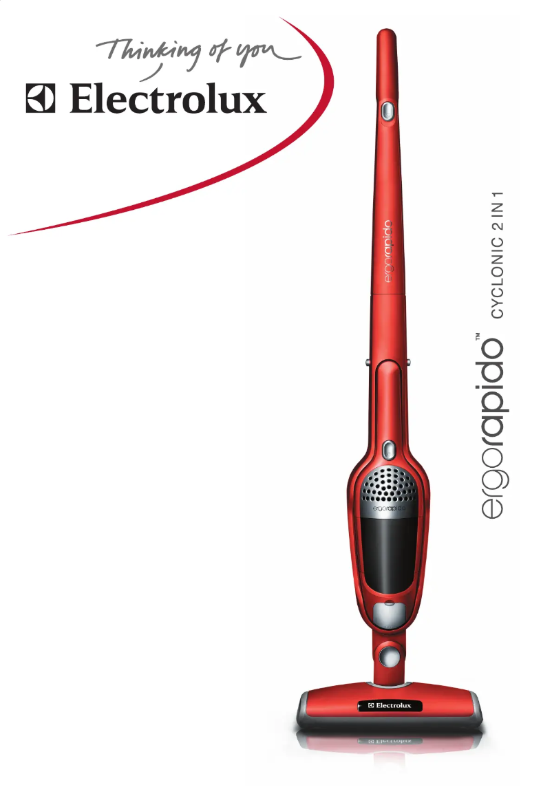 Página 1 del manual Manual de usuario Electrolux ErgoRapido ZB271RF