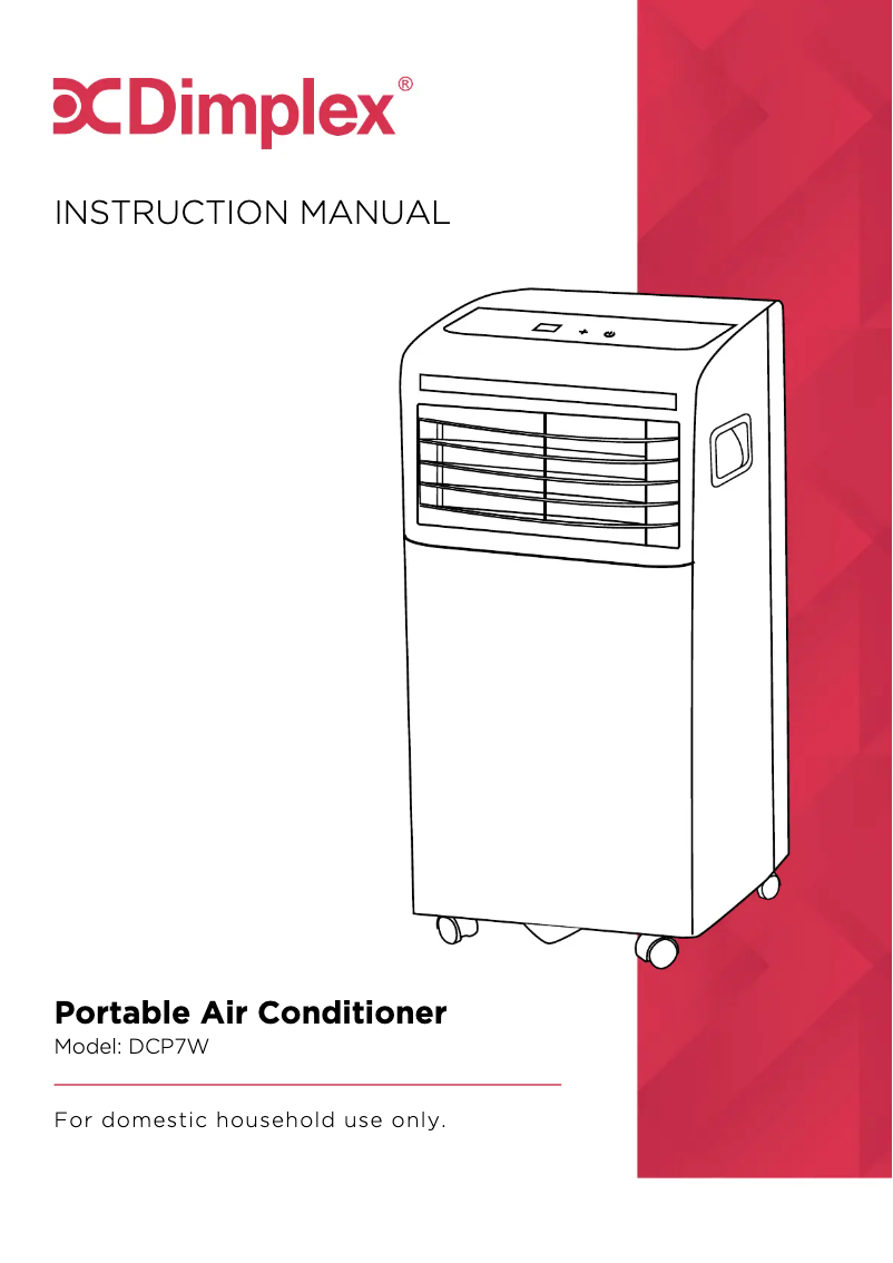 Imagen de la primera página del manual del dispositivo DCP7W