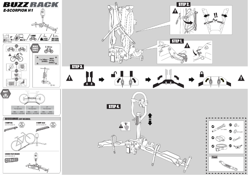 Imagen de la primera página del manual del dispositivo E-Scorpion H1