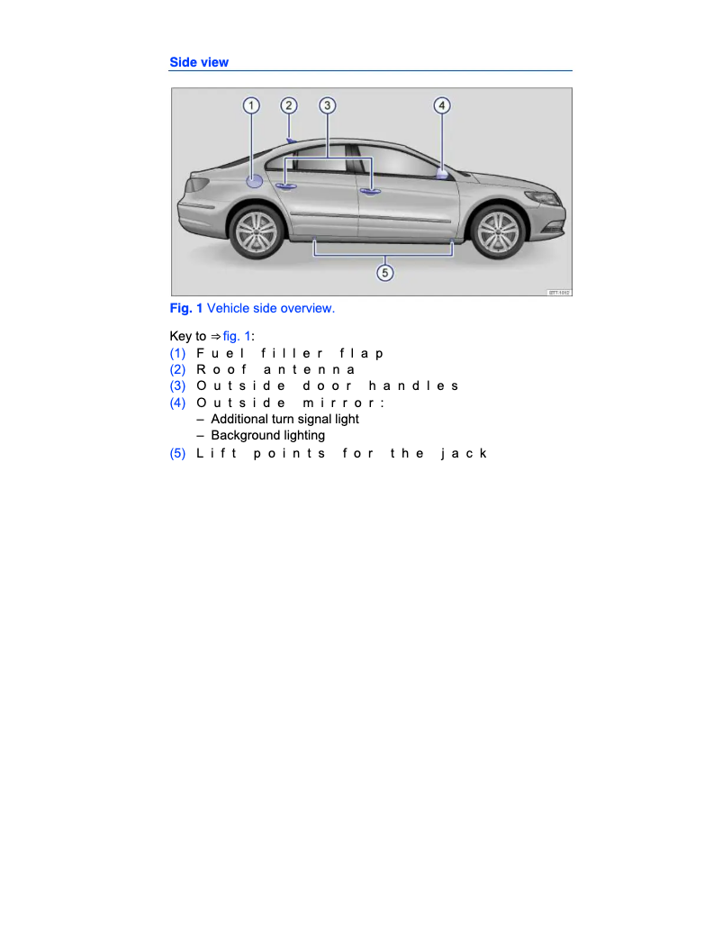 Página 1 del manual Manual de usuario Volkswagen CC (2013)