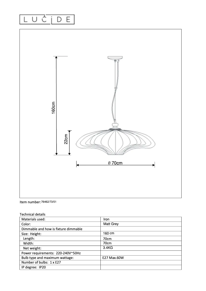 Página nº 1 - Manual de usuario Lucide Jella