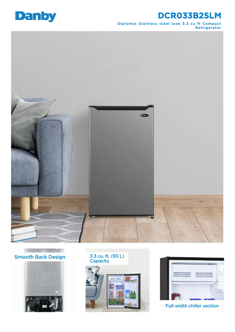 Imagen de la primera página del manual del dispositivo DCR033B2SLM