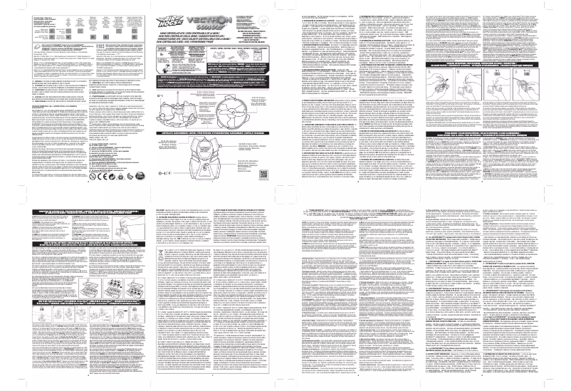Página 1 del manual Manual de usuario Spin Master Air Hogs Vectron Wave 2.0