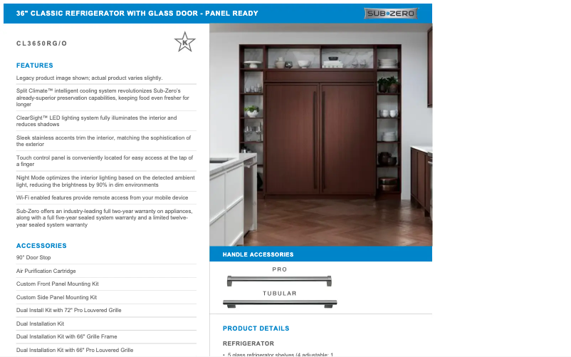 Imagen de la primera página del manual del dispositivo CL3650RG/O