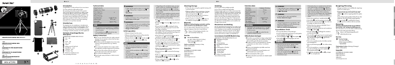 Imagen de la primera página del manual del dispositivo STS 8 A1