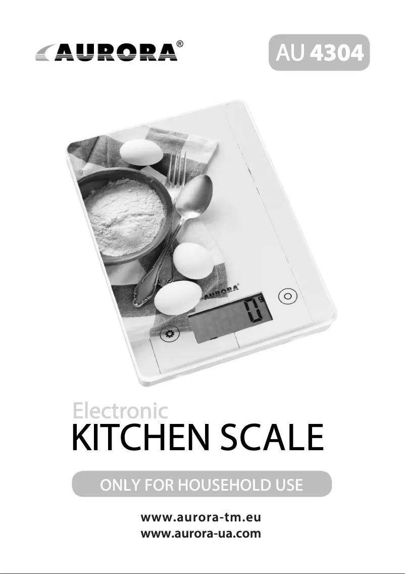 Imagen de la primera página del manual del dispositivo AU4304