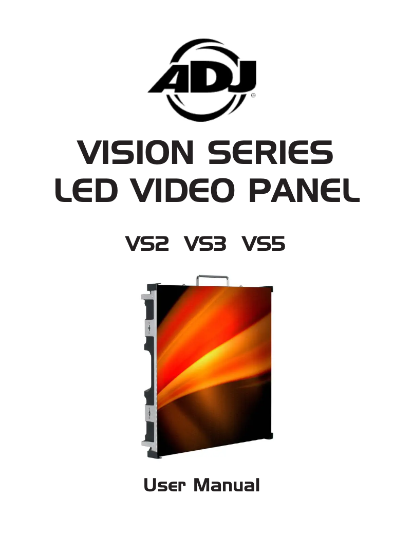 Página 1 del manual Manual de usuario Adj VS2