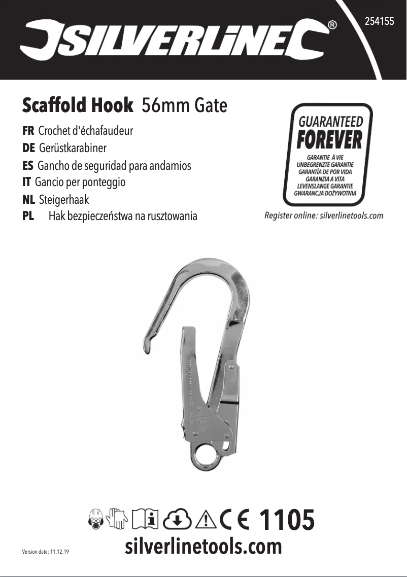 Imagen de la primera página del manual del dispositivo 254155