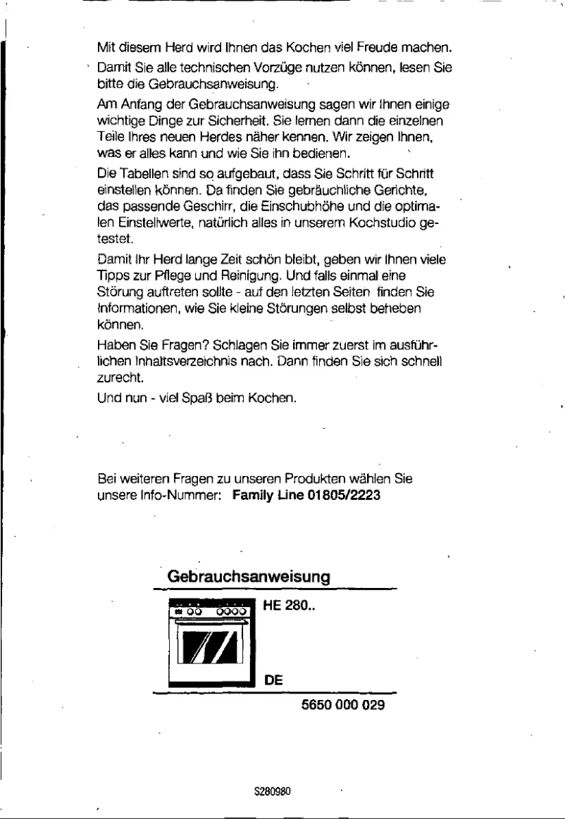 Imagen de la primera página del manual del dispositivo HE28054