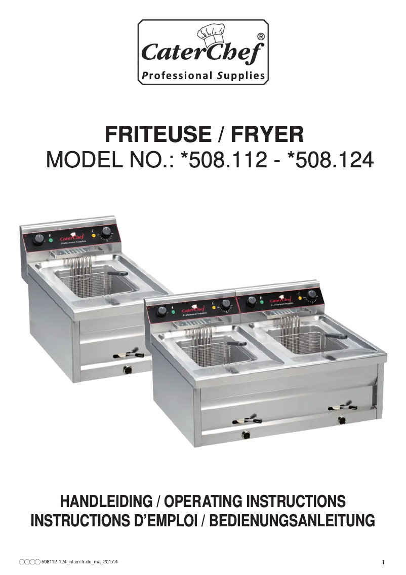 Imagen de la primera página del manual del dispositivo 508124